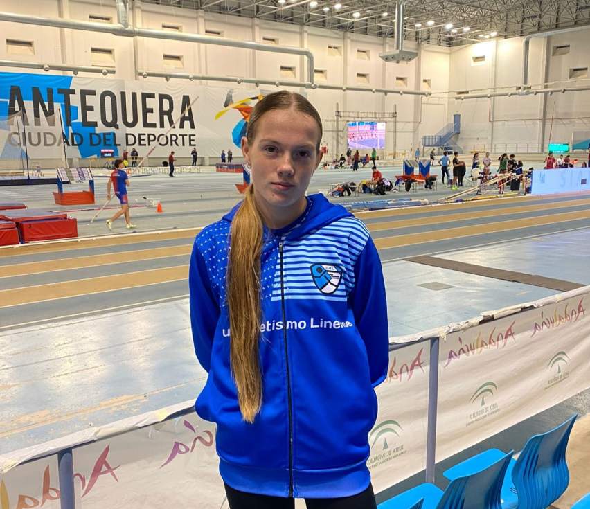 Katherine Rogers, subcampeona de Andalucía.