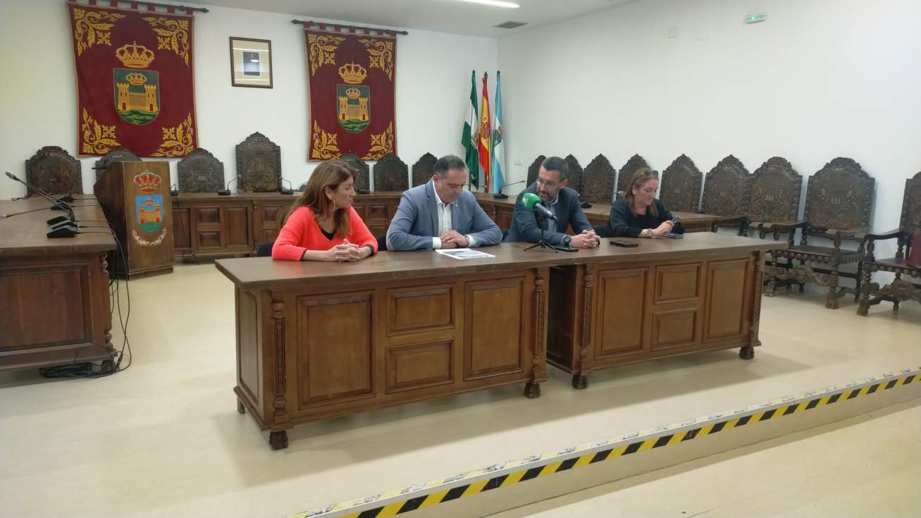 Imagen de la presentación de la semana cultural rociera.