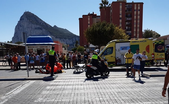 Imagen de archivo de un accidente en la avenida del Ejército.