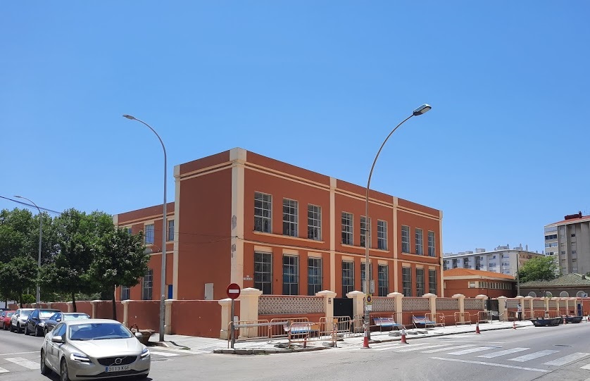El Inmaculada, uno de los colegios electorales de la ciudad.