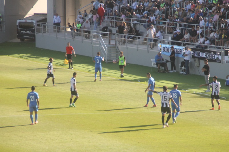 Imagen del Balona 0 Águilas 0 en la primera vuelta.