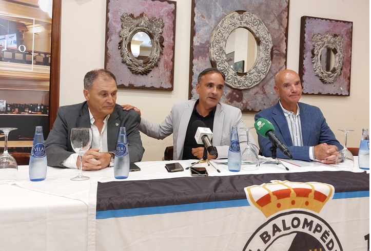 Mario Galán, Andrés Roldán y Miguel Rivera, en la presentación.