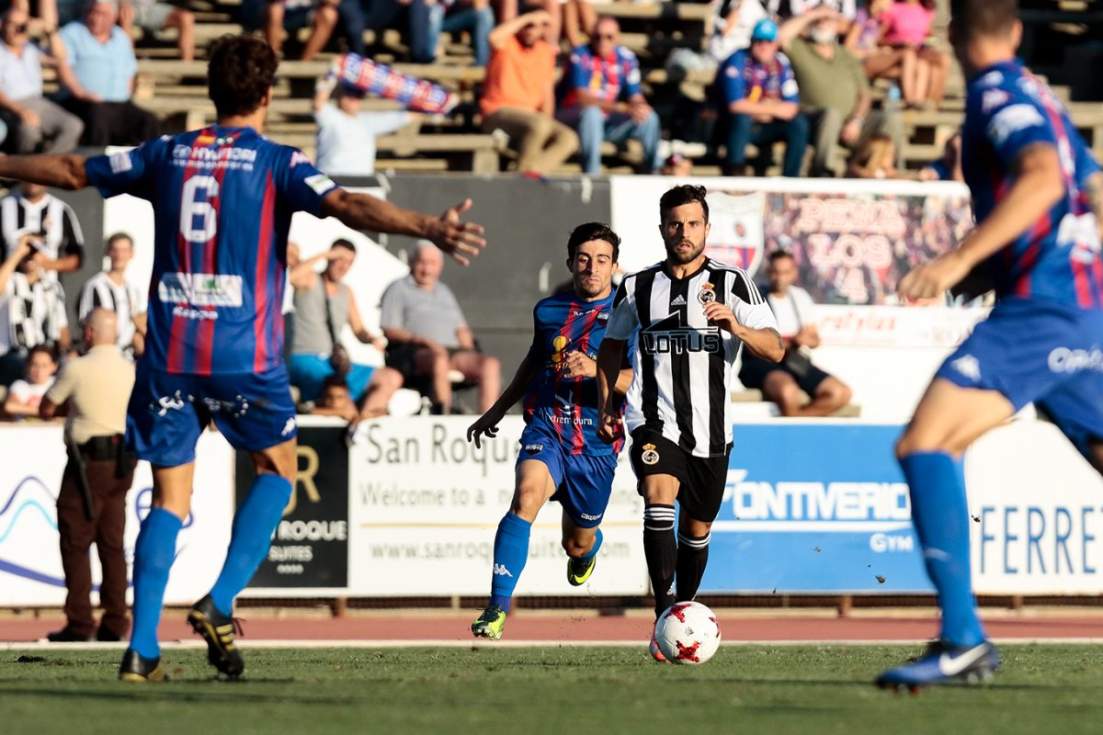 Gato, en un partido de la temporada 17-18.