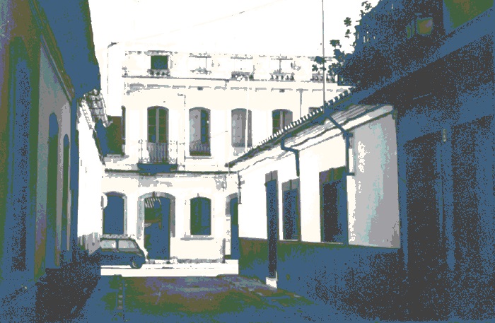 Calle San Felipe, donde estaba el centro obrero.