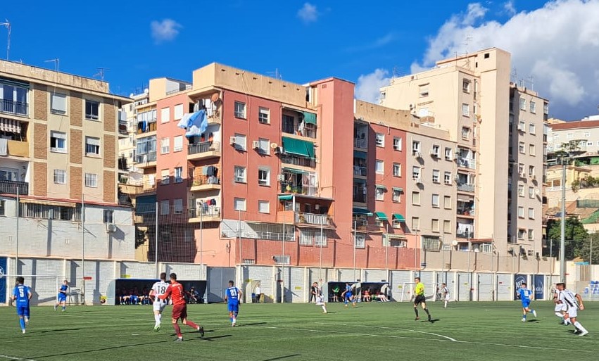 Panorámica del San Ignacio durante el partido.