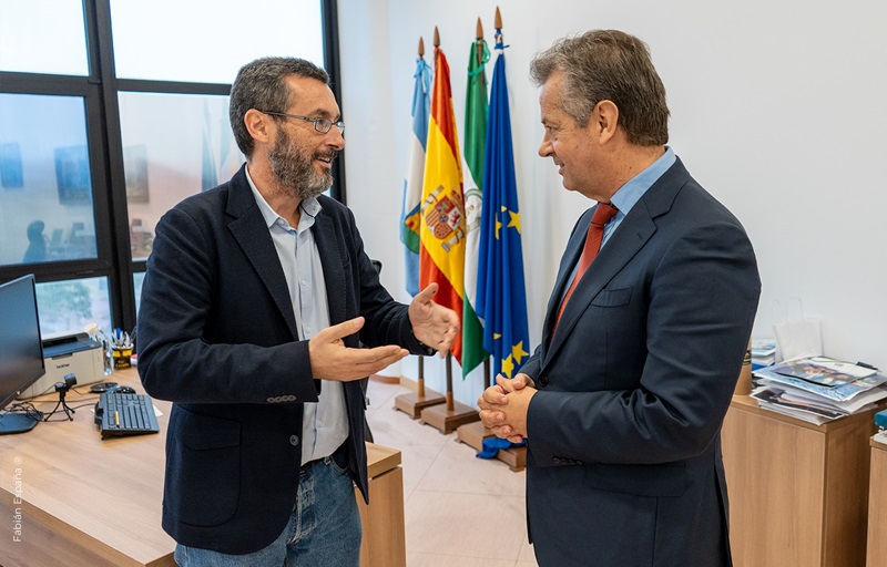 Juan Franco, junto a Carlos Moreira.